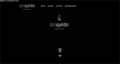 Desktop Screenshot of donquintin.com.mx